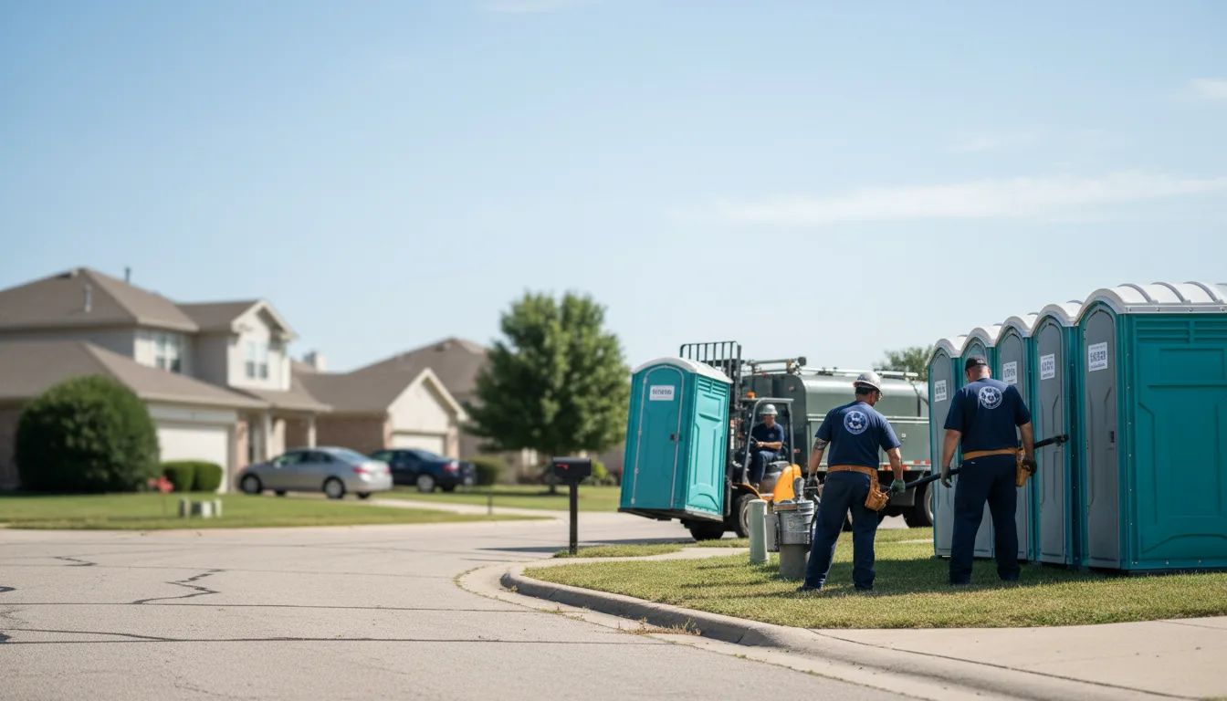 Porta Potty Rental in Industry, TX near me